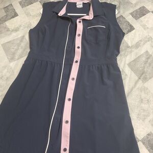 Arnold Palmer Golf Puma Navy Button-Down dress